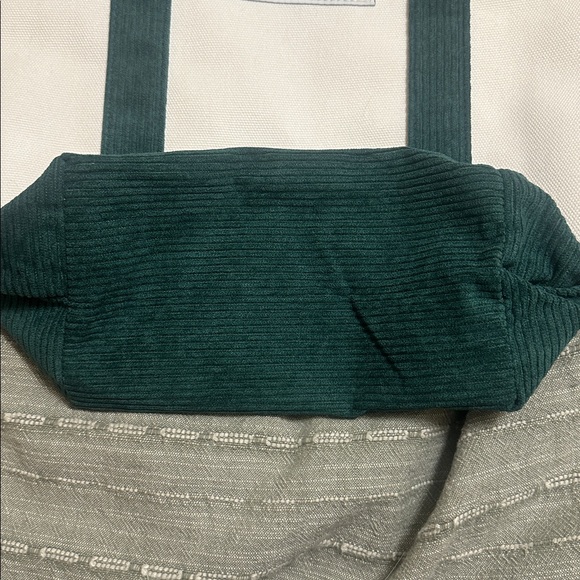 NWT Kendra Scott Limited Edition Velvet Corduroy Canvas Tote Bag - Picture 4 of 4